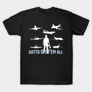 Planespotter Airplane love T-Shirt